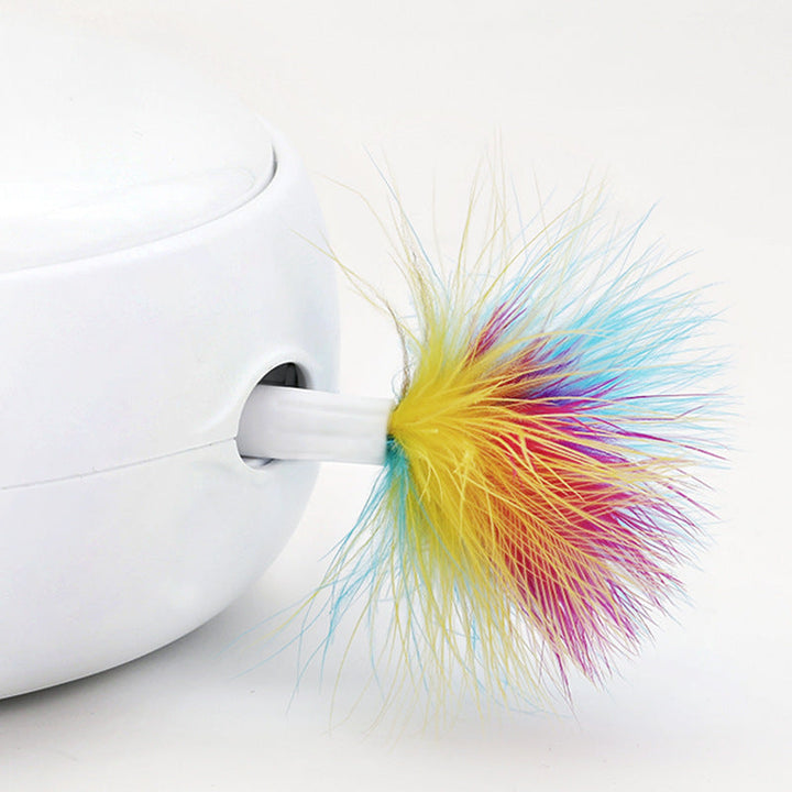 Engage Your Pet with the Smart Electric Pet Toy Stick Donut