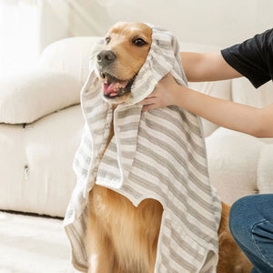 Transform Bath Time with the Ultra-Absorbent Pet Bath Towel