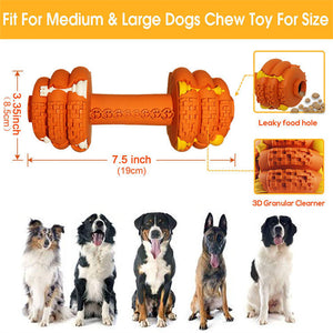 Durable Pet Chew Toy For Aggressive Chewers Tooth Cleaning