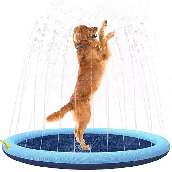 Make a Splash with the Ultimate Dog Sprinkler Outdoor Toy!