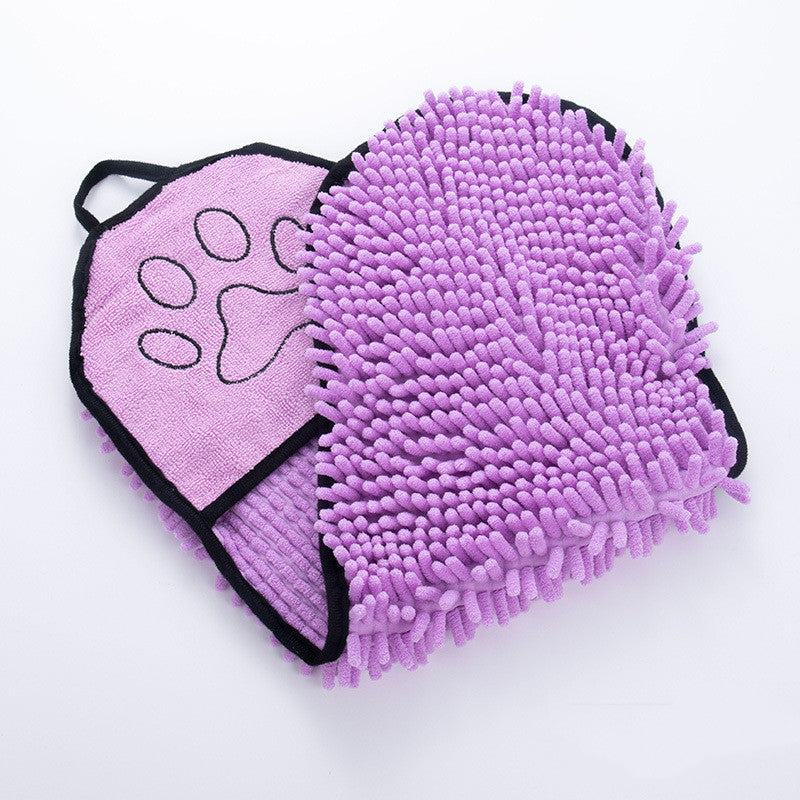 Super Absorbent Microfiber Pet Bath Towel Quick-Drying Robe