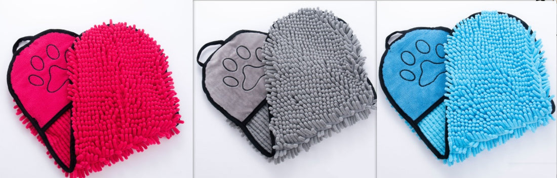 Super Absorbent Microfiber Pet Bath Towel Quick-Drying Robe