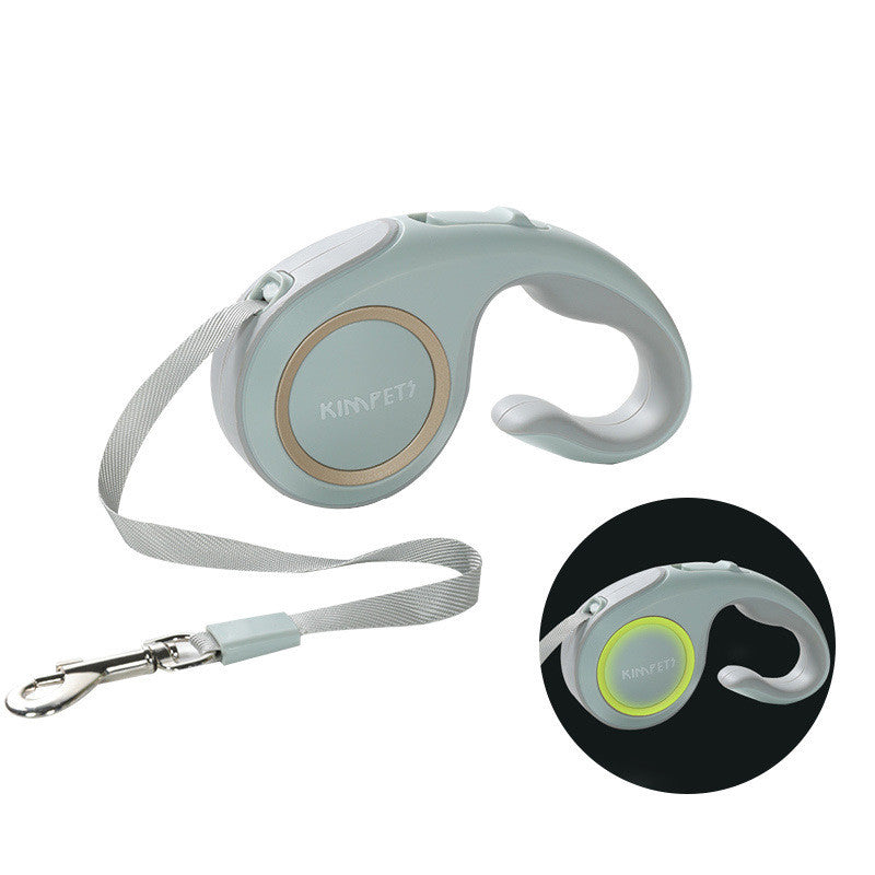 Automatic Retractable Pet Leash Durable Adjustable Walking Design
