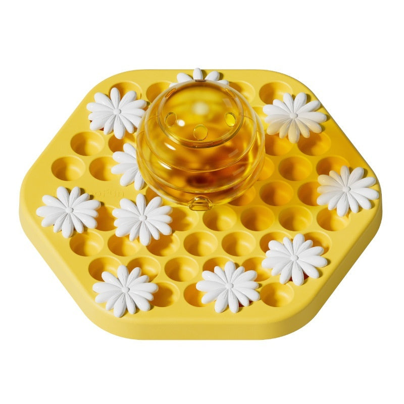 Interactive Pet Slow Feeder Food Dispensing Training Toy