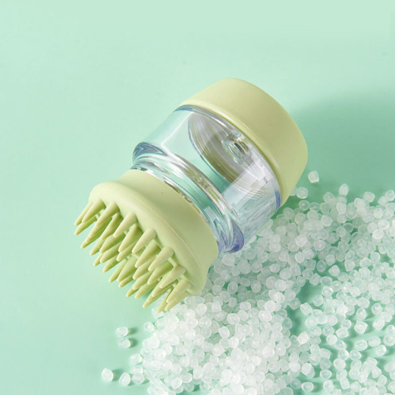 Silicone Pet Bath Brush Massage Grooming and Cleaning Comb