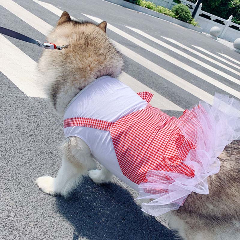 Princess Style Pet Costume Elegant Dress Up Clothing For Large Sizes