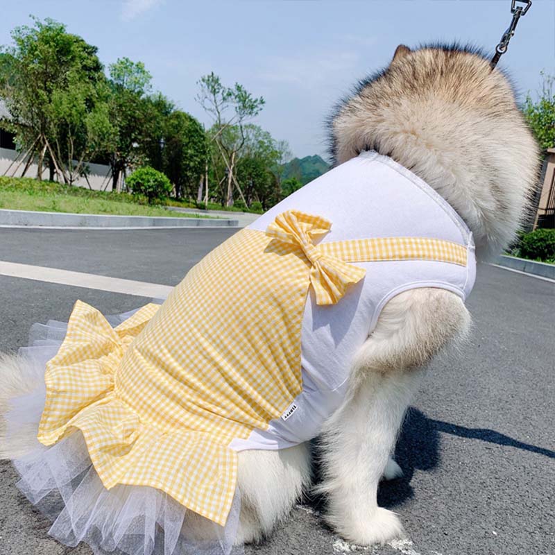Princess Style Pet Costume Elegant Dress Up Clothing For Large Sizes