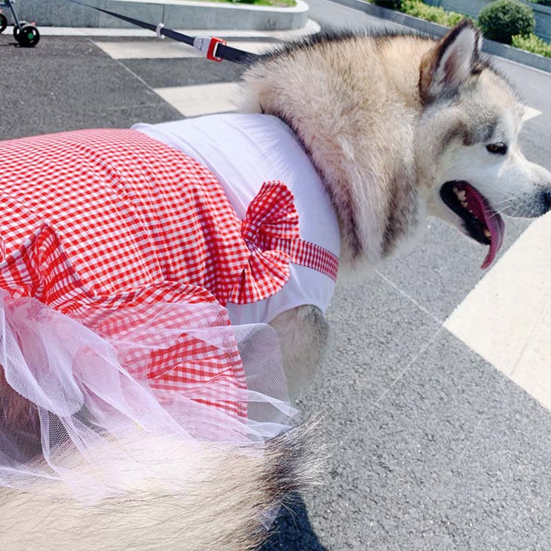 Princess Style Pet Costume Elegant Dress Up Clothing For Large Sizes