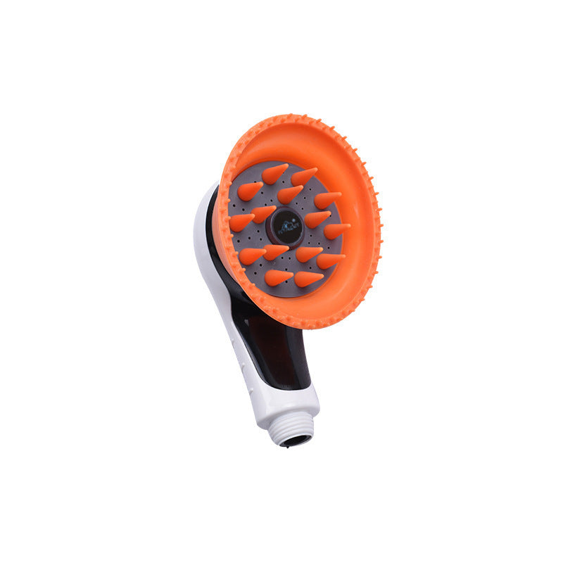 Pet Shower Kit Grooming Brush with Adjustable Shower Head