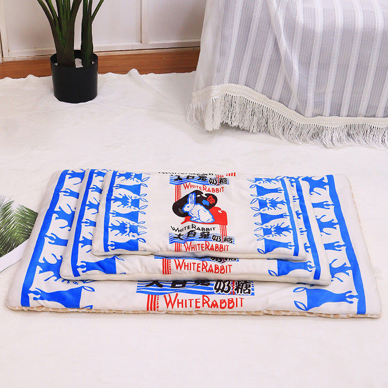 3D Simulation Pet Blanket Mat Soft Thick Warm Bed