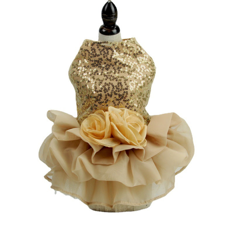 Pet Wedding Dress Elegant Formal Clothes For Special Occasions