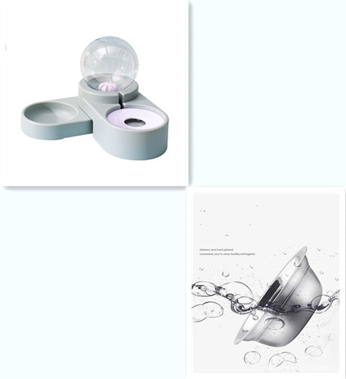 Non-Electric Automatic Pet Water Dispenser With Bowl