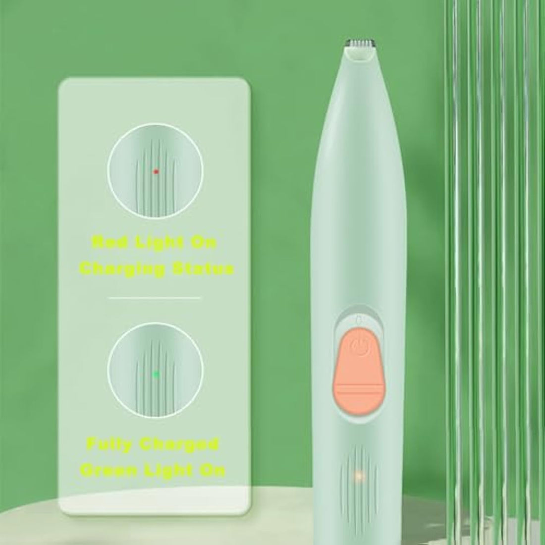 Rechargeable Pet Paw Trimmer Ergonomic Grooming Tool for Home Use