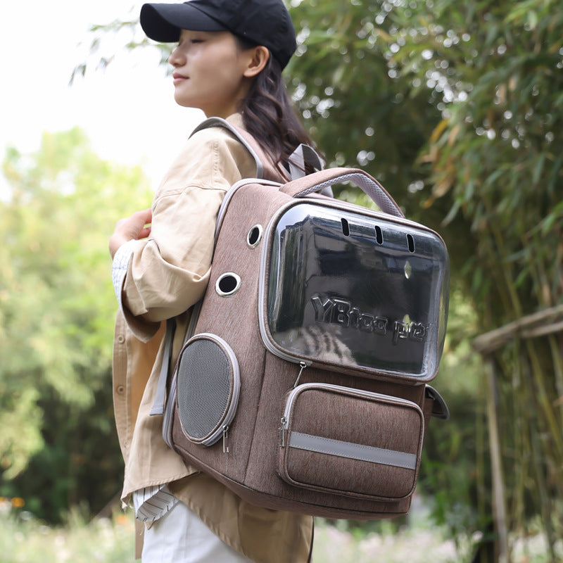 Breathable Portable Pet Carrier Bag For Outdoor Travel