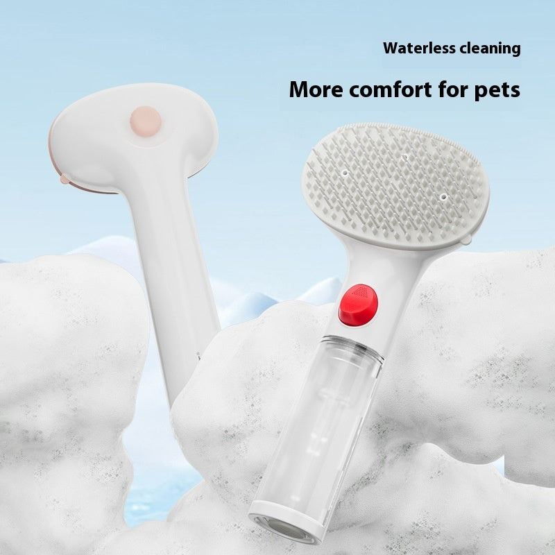 3-in-1 Pet Steam Brush Adjustable Hair Removal Grooming Comb