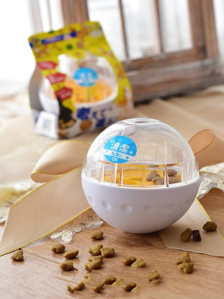 Tumbler Pet Puzzle Toy Food Dispensing Ball