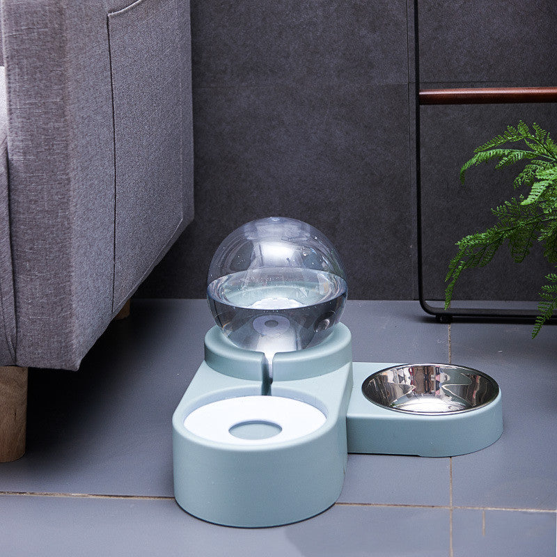 Non-Electric Automatic Pet Water Dispenser With Bowl