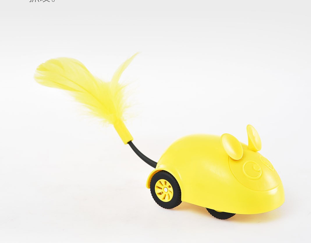 Remote Control Pet Treat Dispensing Toy Car
