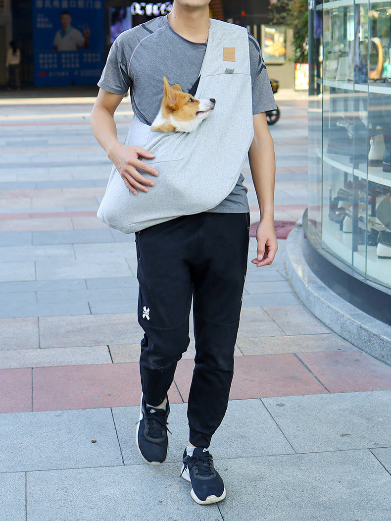 Hug Style Pet Shoulder Carrier Bag Portable Travel Design