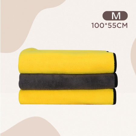 Absorbent Pet Bath Towel Quick-Drying Soft