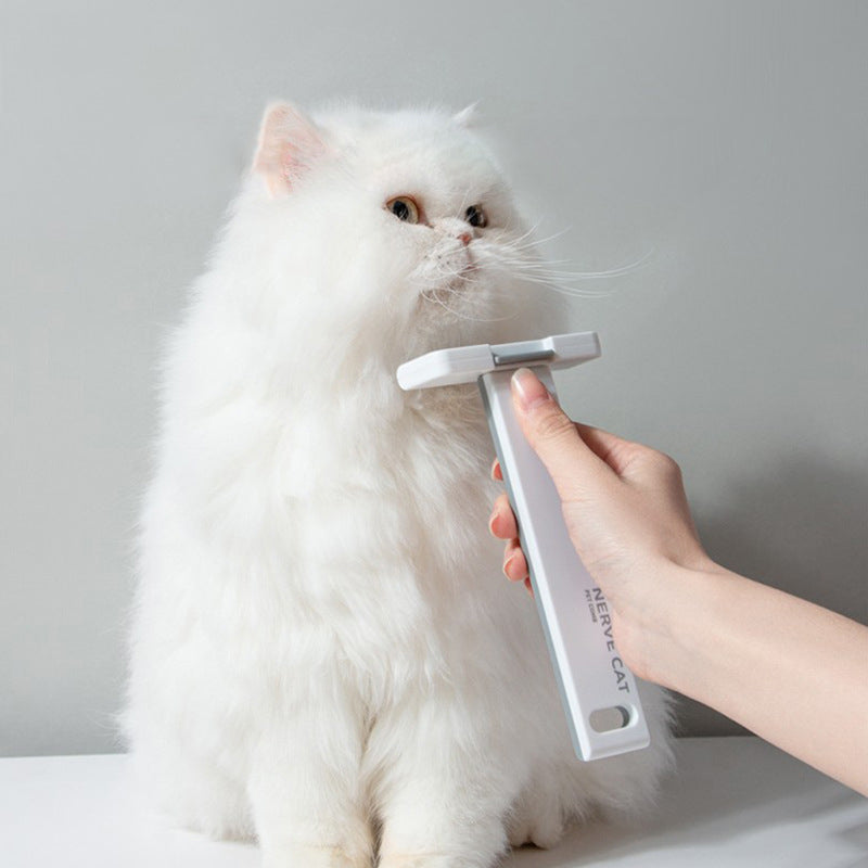 Floating Pet Grooming Brush Hair Removal Tool