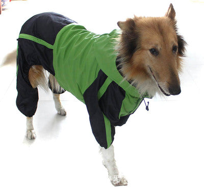Large Size Pet Raincoat Waterproof Outdoor Protective Clothing