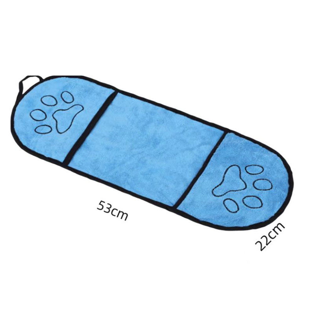 Quick-Absorbent Pet Bath Towel Soft Fast-Drying