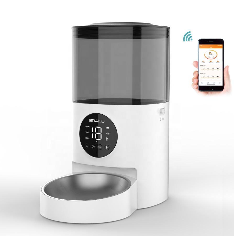 WiFi Automatic Pet Feeder Smart Food Dispensing Machine