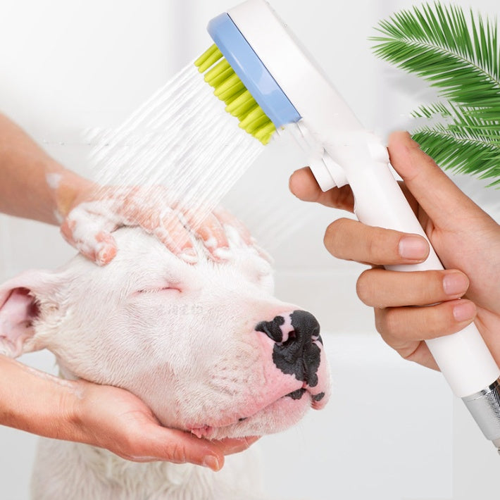 Pet Grooming Massage Comb and Bath Brush with Shower Head