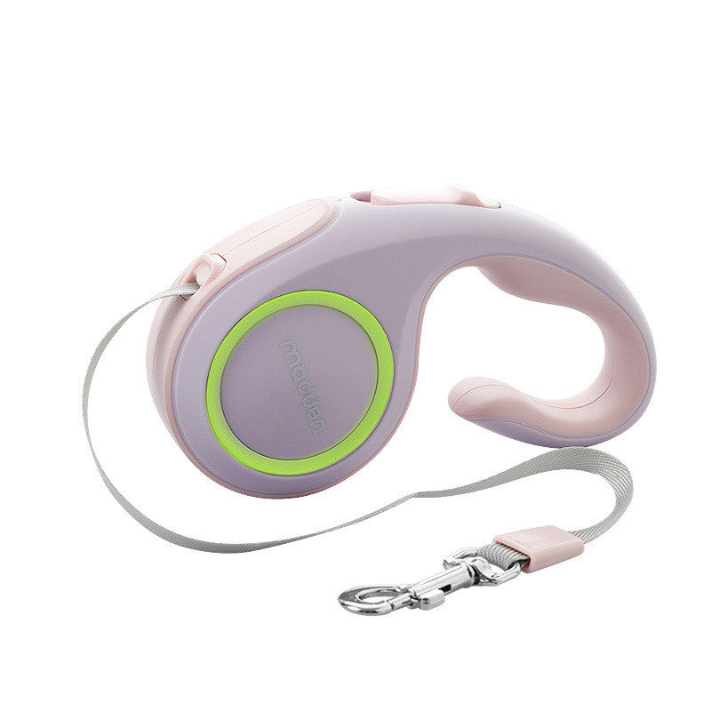 Automatic Retractable Pet Leash Durable Adjustable Walking Design