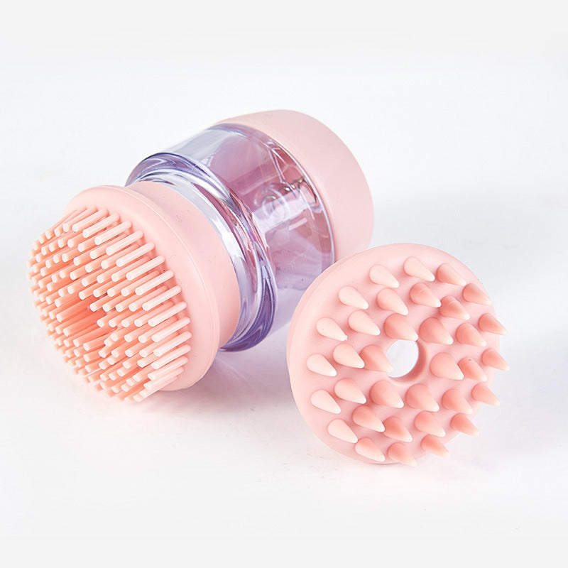 Silicone Pet Bath Brush Massage Grooming and Cleaning Comb