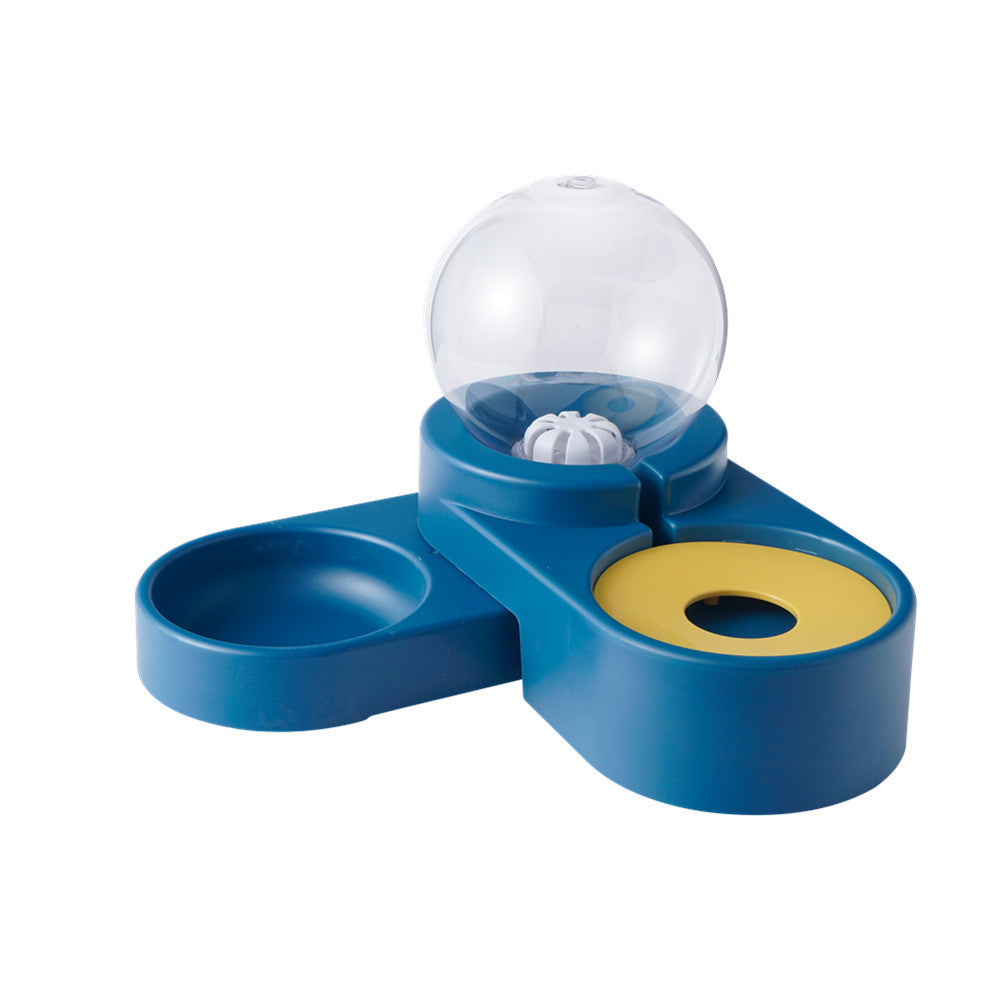 Non-Electric Automatic Pet Water Dispenser With Bowl