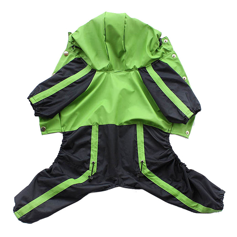 Large Size Pet Raincoat Waterproof Outdoor Protective Clothing