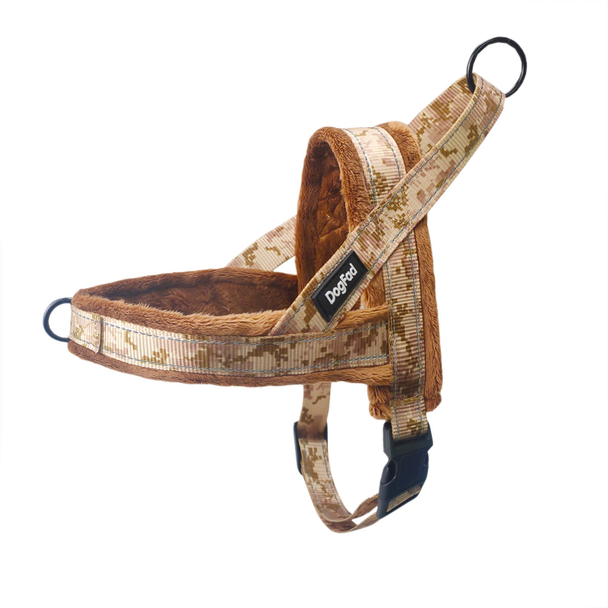 Comfortable Lined Pet Chest Strap Harness With Leash