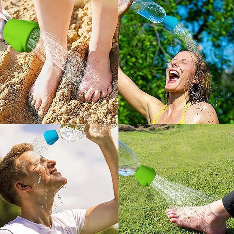 Multifunctional Pet Bath Sprayer Silicone Shower Head Portable