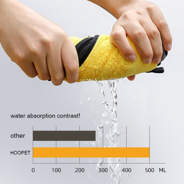 Absorbent Pet Bath Towel Quick-Drying Soft