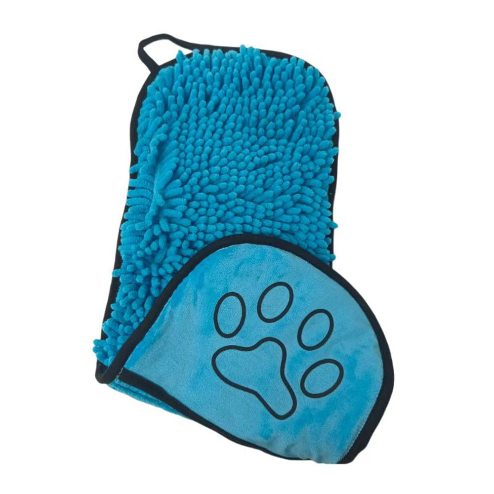 Quick-Absorbent Pet Bath Towel Soft Fast-Drying