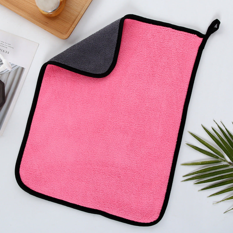 Extra-Large Pet Bath Towel Soft Absorbent Quick-Drying