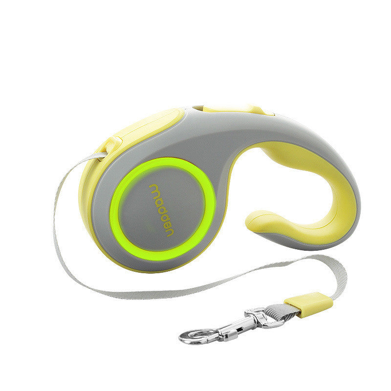 Automatic Retractable Pet Leash Durable Adjustable Walking Design
