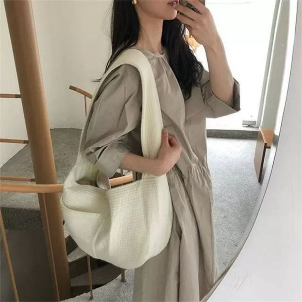 Handmade Canvas Pet Carrier Tote Breathable Single Shoulder Travel Bag