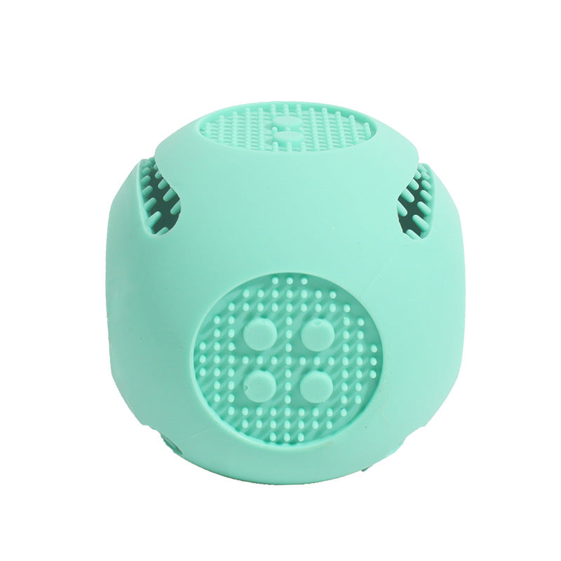 Bite Resistant Pet Puzzle Ball Toy Food Dispensing Silicone