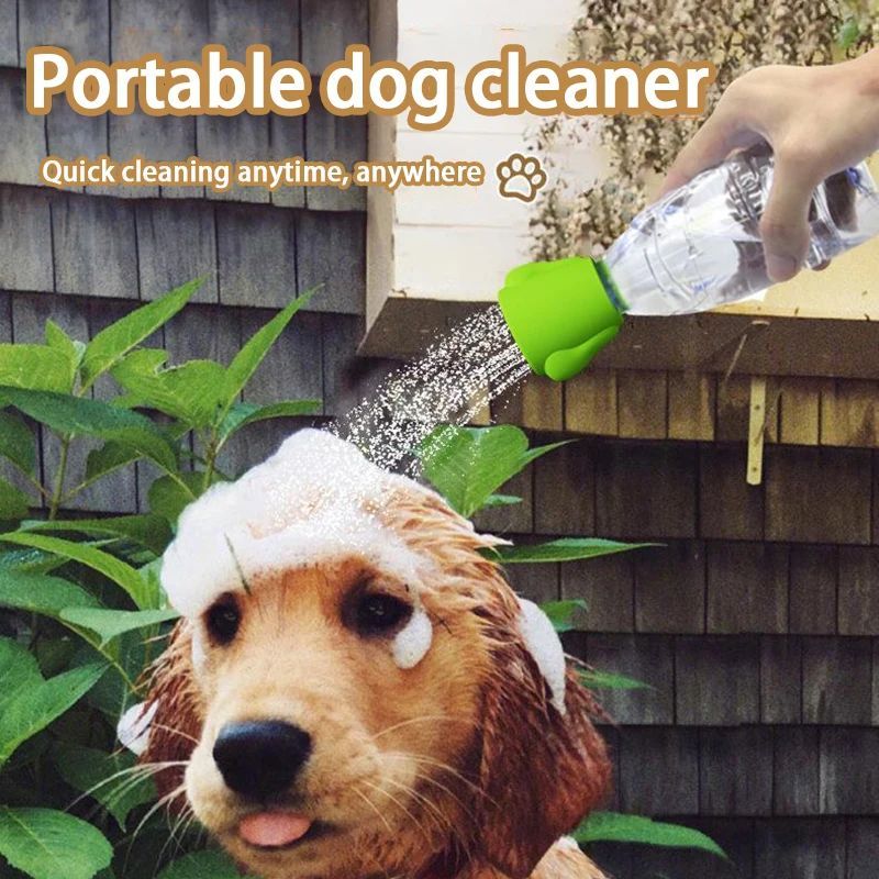 Multifunctional Pet Bath Sprayer Silicone Shower Head Portable