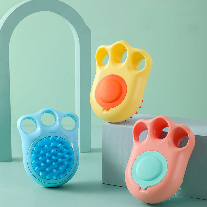 Pet Massage Claw Brush Grooming and Bath Comb Tool