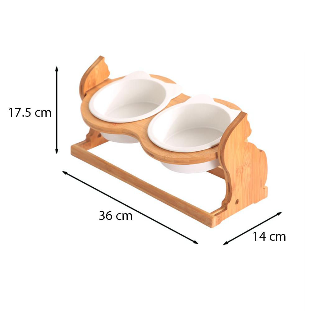 Pet Food Bowl Durable Feeding Dish