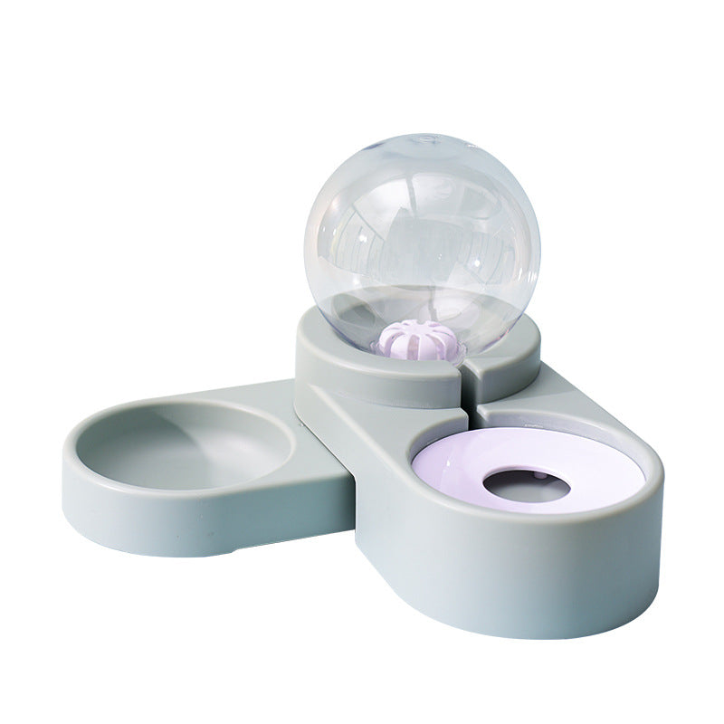 Non-Electric Automatic Pet Water Dispenser With Bowl