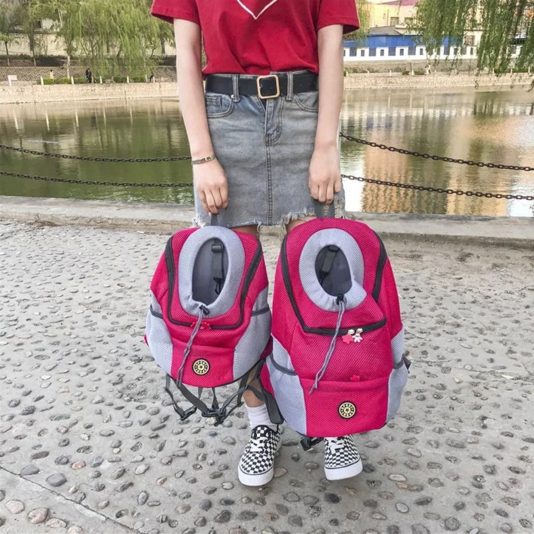 Portable Travel Pet Carrier Backpack for Outdoor Use