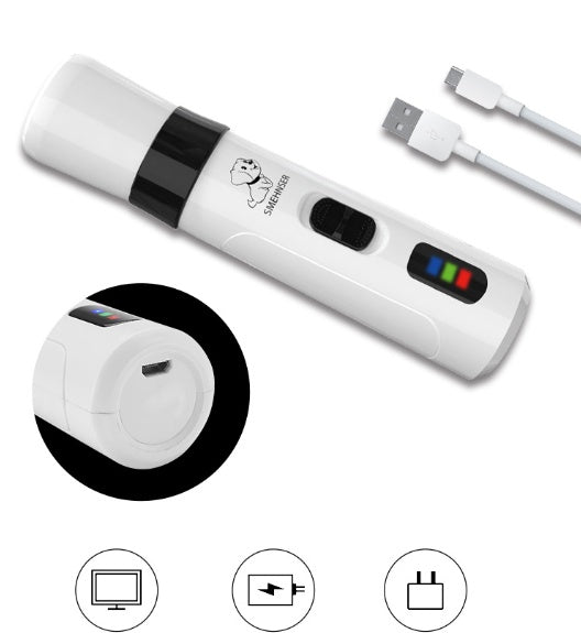 Electric Pet Nail Trimmer Grooming Set