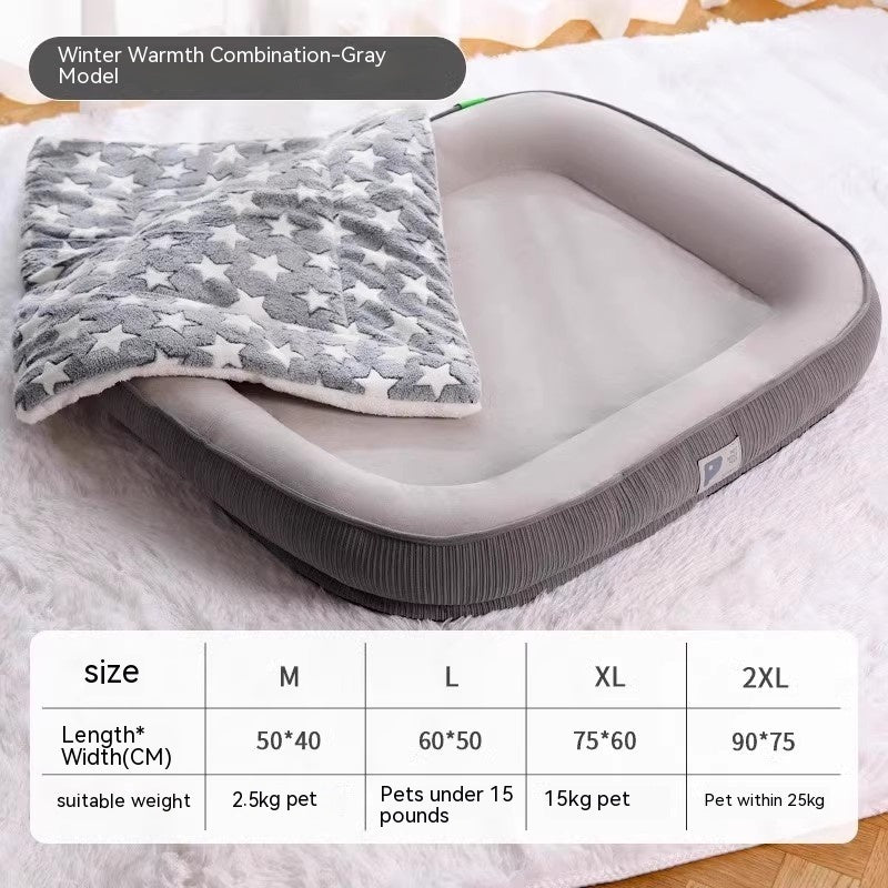 Home Winter Warm Pet Bed Soft Comfortable Sleeping Nest