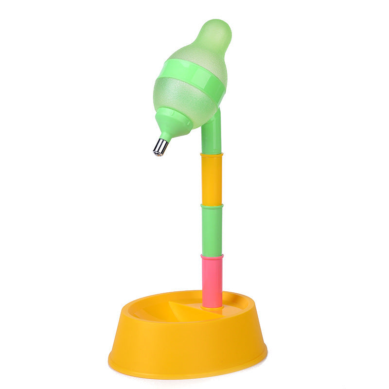 Adjustable Height Automatic Pet Water Dispenser With Stand Feeder Bowl