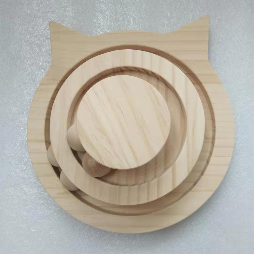 Three-Tier Pet Turntable Toy For Interactive Play